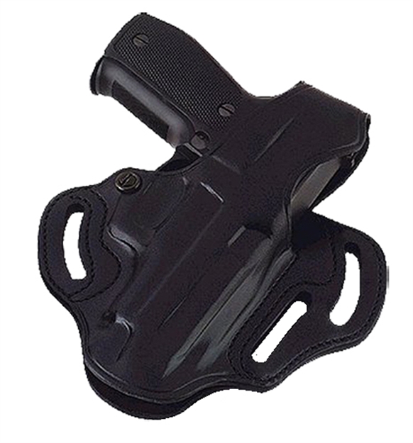 Picture of Galco Cts244b Cop 3 Slot 244B Fits Belts UP TO 1.75" Black Leather