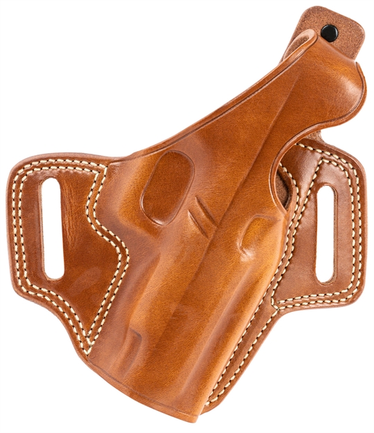 Picture of  Galco Fl834 Fletch  Owb Tan Leather Belt Slide Compatible W/ Glock 48/48 Mos/S&W M&P Shield EZ Belt UP TO 1.75" Wide Right Hand