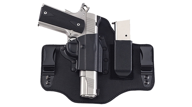 Picture of Galco Kt2224b Kingtuk 2 Iwb Glock 17 Black  Kydex / Steerhide KT2-224B