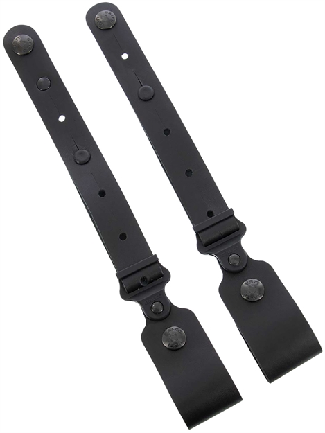 Picture of  Galco Mc2tdb Horizontal Shoulder System Tie Down Set 2.0 Black Full Grain Leather Ambidextrous 601299026285