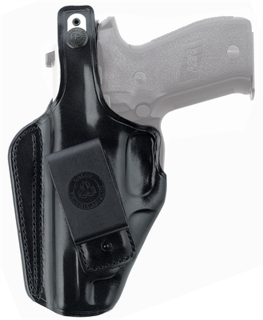 Picture of Galco Mob286b Middle OF Back Glock 26/27/33 Leather W/Reinforced Thumb Break Bla