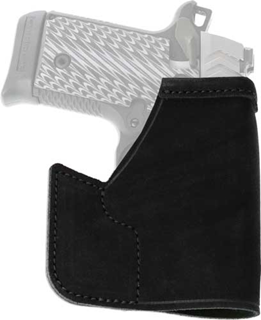 Picture of  Galco Pro836b Pocket Protector  Black Leather Fits Ruger Lcp Ii/Lcp Max Ambidextrous
