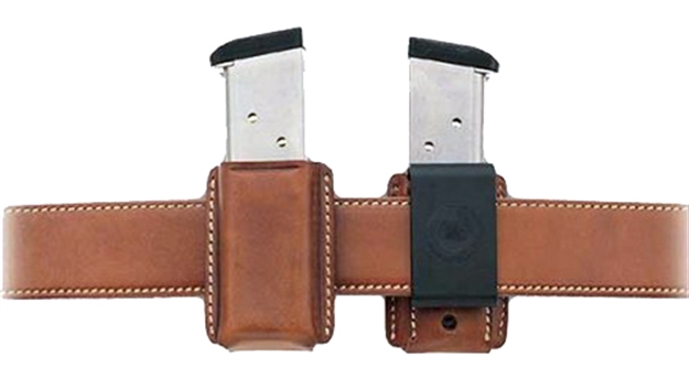 Picture of Galco Qmc22b Quick Mag Carrier 22B Fits Belts UP TO 1.75" Black Leather