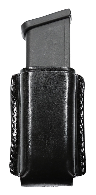 Picture of Galco Qmc28b Quick Mag Carrier 28B Fits Belts UP TO 1.75" Black Leather