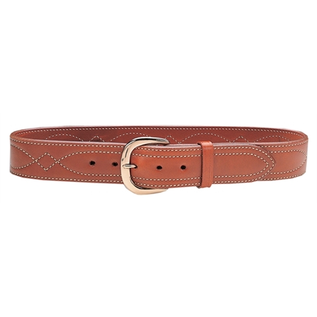 Picture of Galco Sb640 Fancy Stitched Belt  40" 1.75" Wide Leather Tan