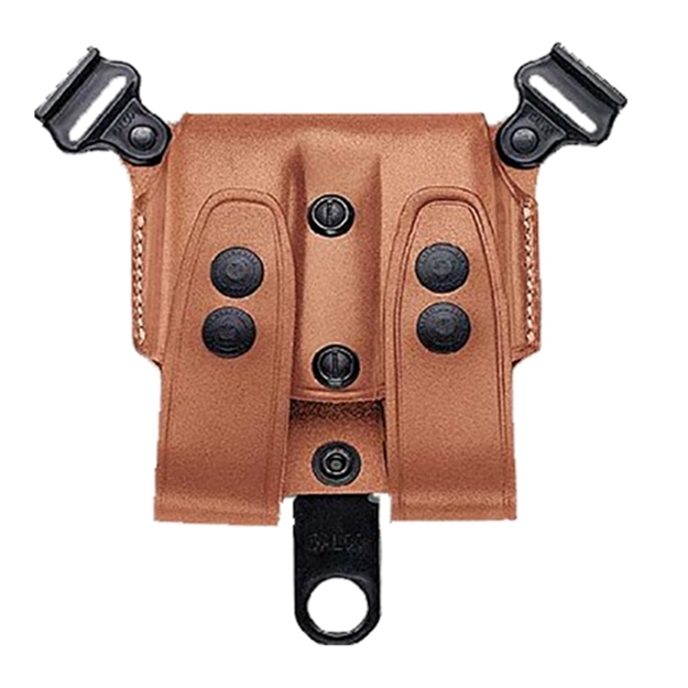Picture of Galco Scl28 Scl Double Mag Carrier 28 Holds 2 Magazines Tan Leather
