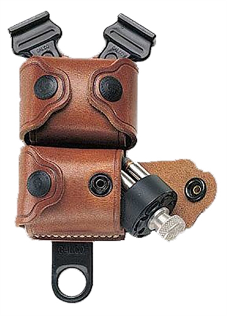 Picture of Galco Ssl32 Speedloader Case Holds 2 Speedloaders Tan Leather