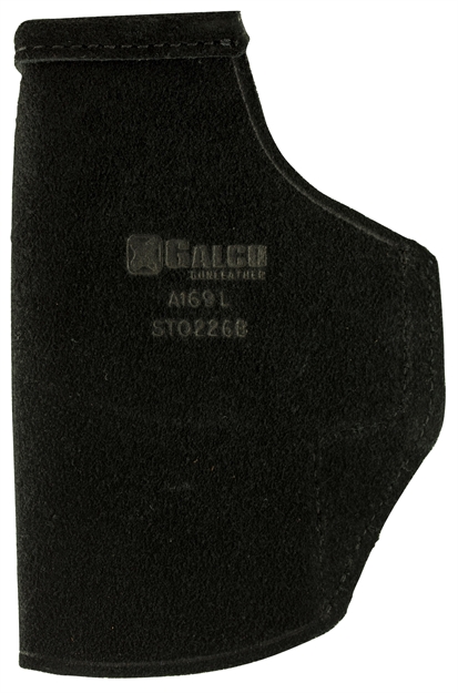 Picture of  Galco Sto226b Stow-N-Go  Iwb Black Leather Belt Clip Fits Glock 19 Gen1-5/19X/23 Gen2-5 Right Hand