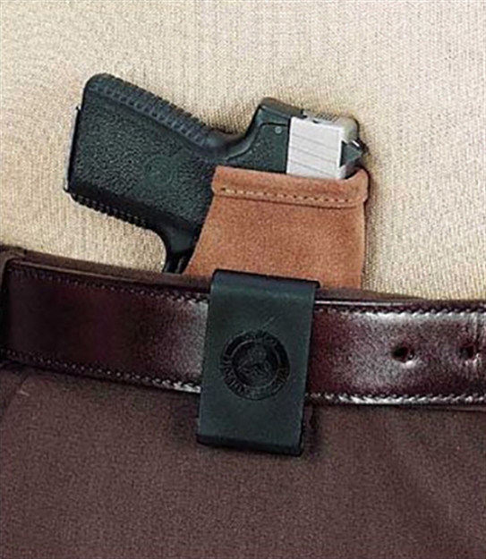 Picture of Galco Sto646 Stow-N-Go Fits Belts UP TO 1.75" Natural Steerhide
