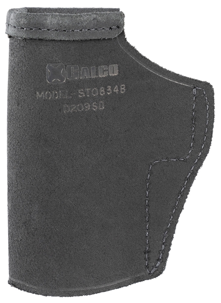 Picture of  Galco Sto834b Stow-N-Go  Iwb Black Leather Compatible W/ Glock 48/48 Mos/S&W M&P Shield EZ Belt Clip Mount Right Hand 601299017276
