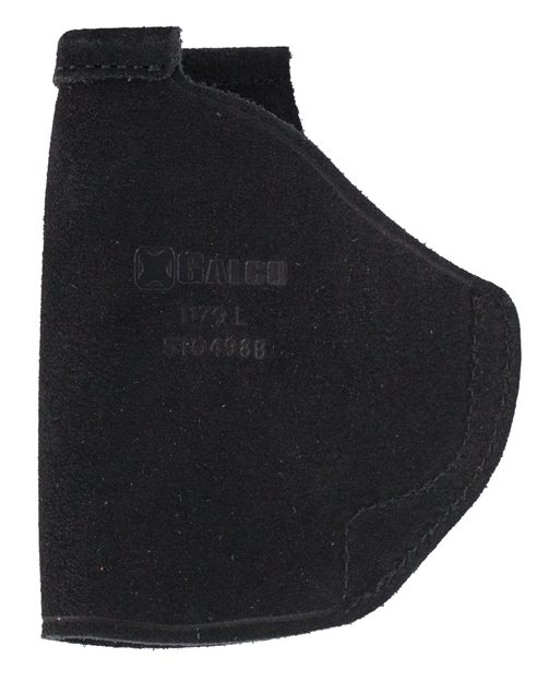 Picture of  Galco Sto498b Stow-N-Go  Iwb Black Leather Belt Clip Fits Taurus Millennium Pro Right Hand