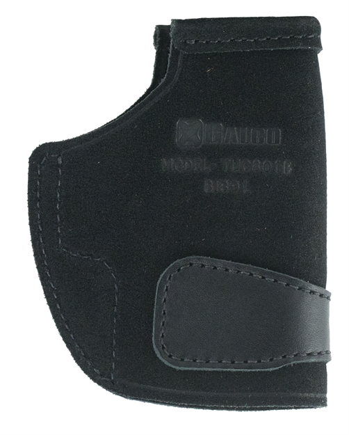 Picture of Galco Tuc801b Tuck-N-Go Inside The Pants  Glock 43 Steerhide Center Cut Black
