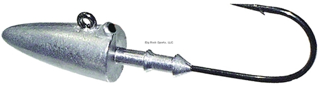 Picture of Gamakatsu Darter 26 Jighead, 3/16 Oz, 2/0 Hook, Nickel Silver Black, 5/Pack