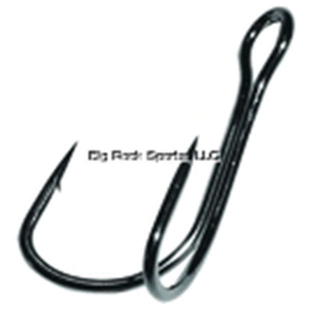 Picture of Gamakatsu Double 21 Hook, Size 10, Needle Point, Long Shank, Extra Wide Gap, All Purpose, Ringed Eye, NS Black, 12 Per Pack