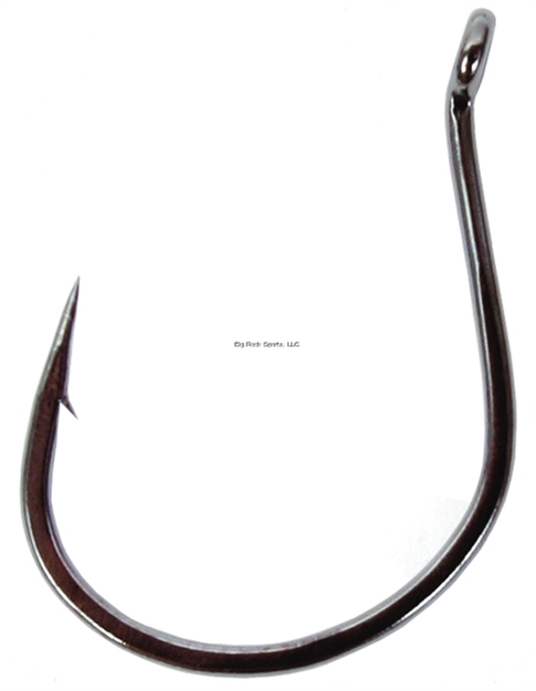Picture of Gamakatsu Finesse Wide Gap Hook, Size 1/0, Needle Point, Ringed Eye, NS Black, 6 Per Pack