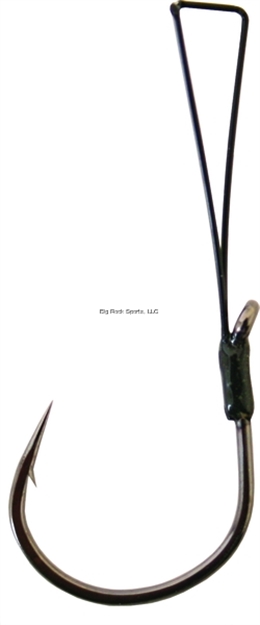 Picture of Gamakatsu Finesse Wide Gap Hook, Size 5/0, Needle Point, Ringed Eye, NS Black, 4 Per Pack