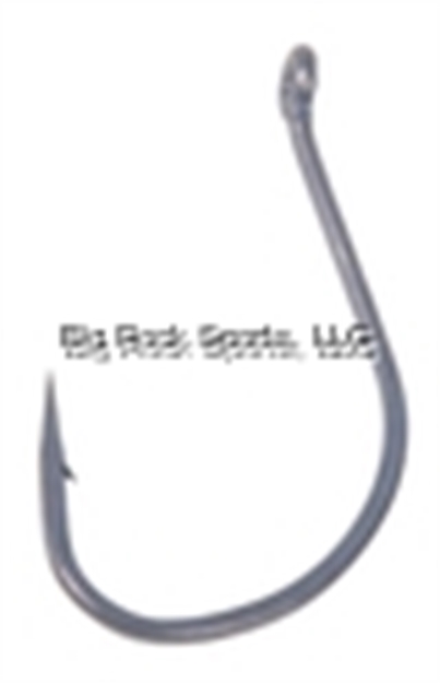 Picture of Gamakatsu G Finesse Drop Shot Hook, Size 1/0, Needle Point, Ringed Eye, Matte Charcoal, 6 Per Pack