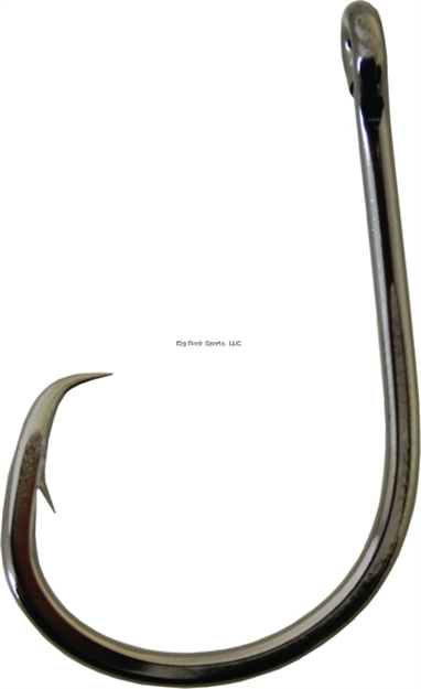 Picture of Gamakatsu Octopus Circle Hook, Size 7/0, Needle Point, 4X Strong, Offset, Ringed Eye, NS Black, 6 Per Pack