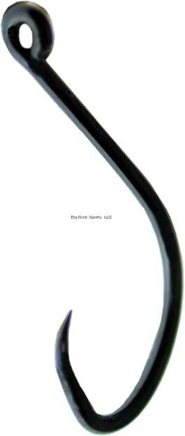 Picture of Gamakatsu Octopus Circle Hook, Size 8, Barbed, Needle Point, Offset, Ringed Eye, NS Black, 10 Per Pack