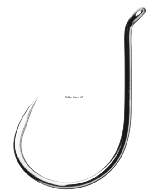 Picture of Gamakatsu Octopus Hook, Size 4/0, Needle Point, Offset, Ringed Eye, NS Black, 25 Per Pack