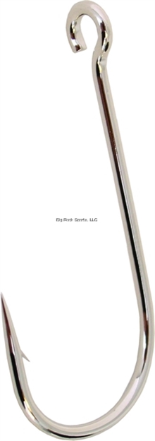 Picture of Gamakatsu Siwash Hook, Size 7/0, Needle Point, All Purpose, Open Eye, Nickel, 4 Per Pack