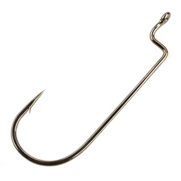 Picture of Gamakatsu Worm Offset Bronze Hook Size 3/0 100 Per Pack