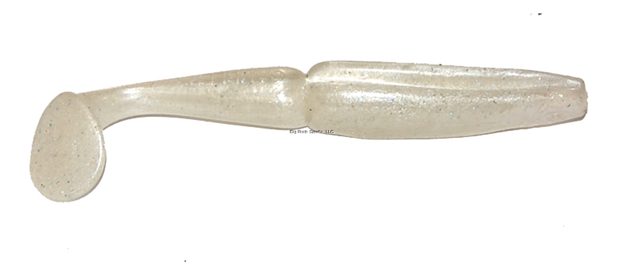 Picture of Gambler Big EZ Swimbait, 5", White Lightening, Floating, 5/Pack