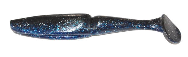 Picture of Gambler EZ Swimmer Swimbait, 4 1/4", Shadow Silver Glitter, Floating, 7/Bag