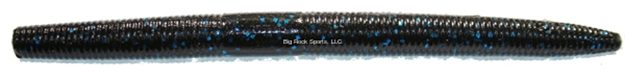 Picture of Gambler Fat Ace Stickbait, 6", Black Blue Glitter