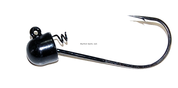 Picture of Gambler Finesse Screw Giggy Head, 3/16 Oz, 5/0 Hook, Black