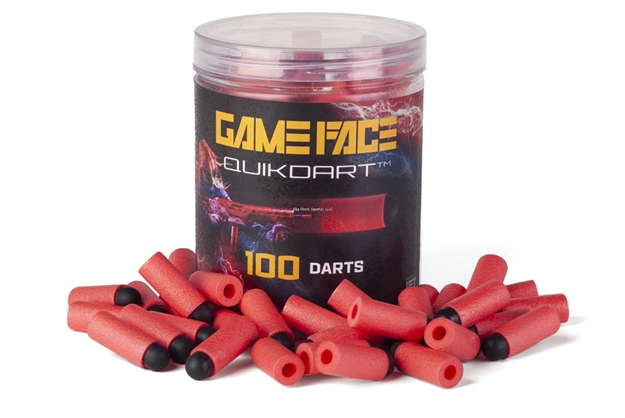 Picture of Game Face 101 Count, Soft Tip Dart Red