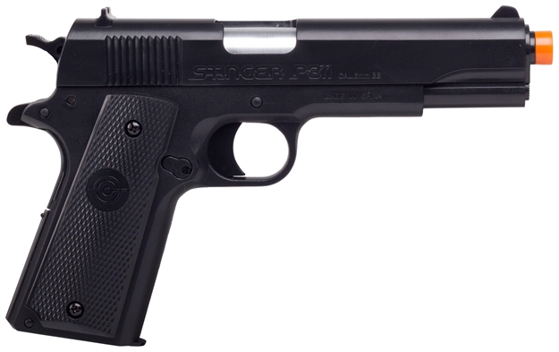 Picture of Game Face Stinger P311 (Black) - Spring Powered, Single Shot Military Style Pistol, 325 Fpr