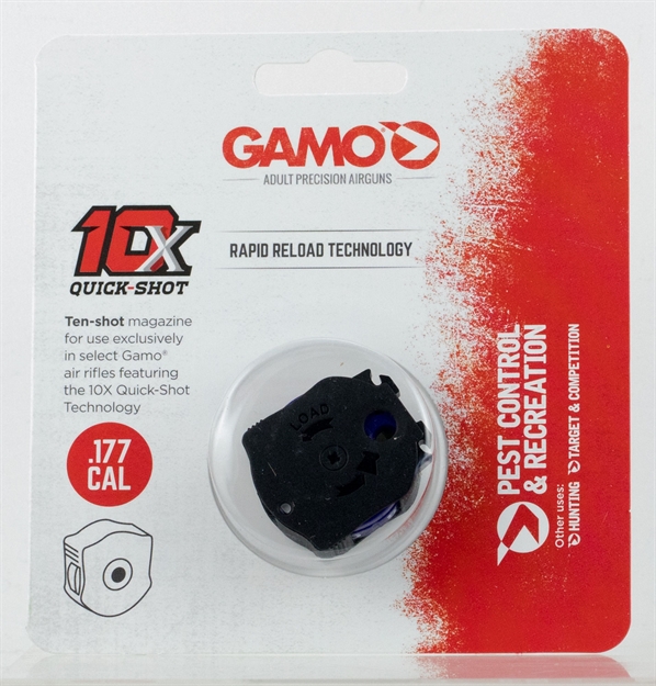 Picture of Gamo Swarm 10X Quick-Shot Rotary Magazine, .177 Cal, 10-Shot, Compatible With Swarm 621258554 793676079899