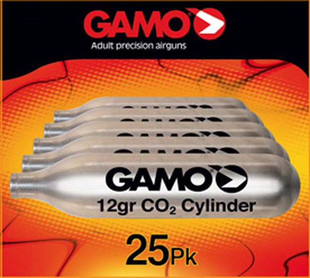 Picture of Gamo Co2 Cartridge 25/Pk 62124702554