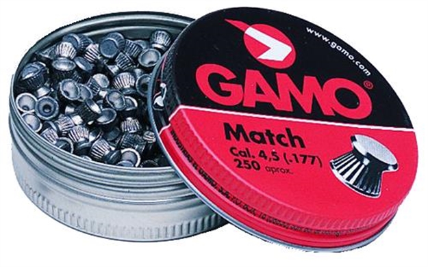 Picture of Gamo 250 Match Pellts Flat Nose .177