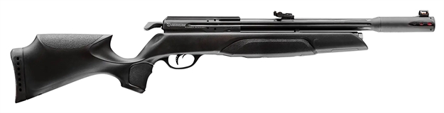 Picture of  Gamo 600004P54 Arrow Pcp 177 Cal 60 Pellet Shot, Black Rifled Barrel, All Weather Black Stock