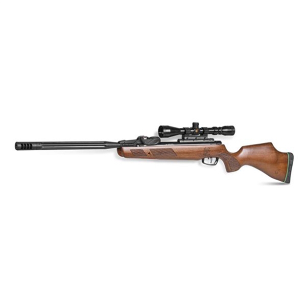 Picture of  Gamo 611003875554 Swarm Bone Collector Gen 3 Itg 22 Black Black Steel Barrel Black Receiver Checkered Beechwood Beechwood W/Checkering Grip/Forearm Stock Scope 3-9X40mm 793676095172