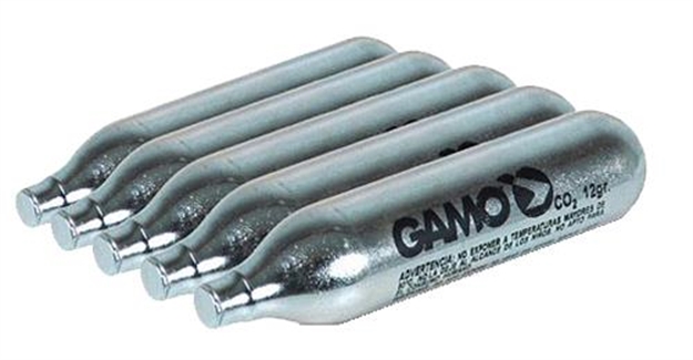 Picture of  Gamo 621247054 Oem Co2 Cylinder 12 Gram 5 Pack 793676000268