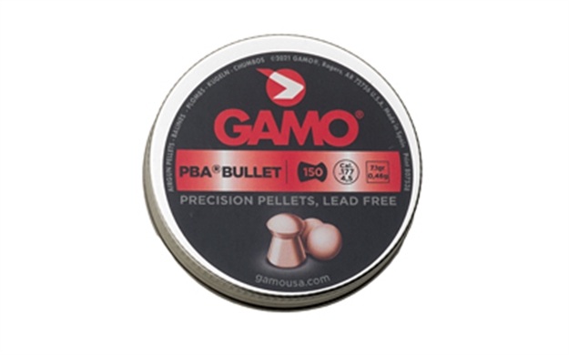Picture of Gamo Pba Airgun Pellets,  .177 Cal, 7.1 GR Round Nose Copper, Non-Lead, Tin OF 150 632272054