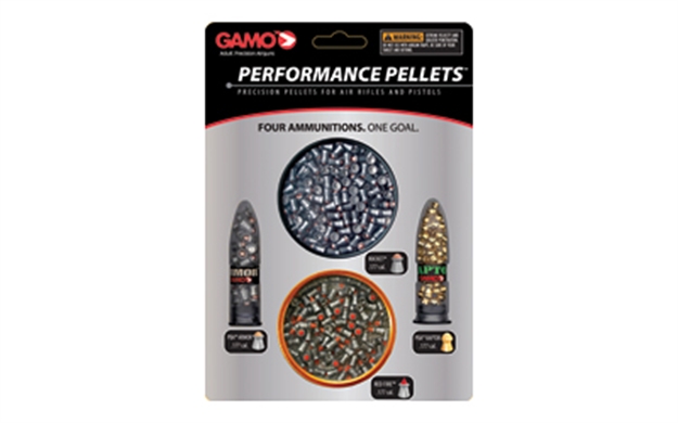 Picture of Gamo Performance Airgun Pellets Combo Pack, 177 Cal, Pack OF 380 Assorted, Pba, Pba Armor, Red Fire, Rocket 632092854 793676028408