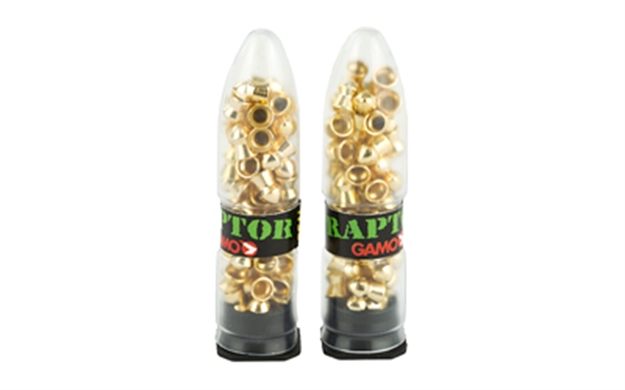Picture of Gamo Raptor Pba Supersonic Airgun Pellets, .177 Cal, 5.1 Gr, Gold Plated Round Nose, Lead Free 632264454 793676015460