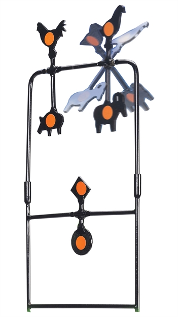 Picture of Gamo Spinner Target, 24 Orange Bullseye Stickers, 6 Balloons