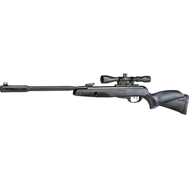 Picture of  Gamo 6110063254 Whisper Fusion Mach1 Gas Piston 177 Black Black Receiver Black Molded All Weather Stock Scope 3-9X40mm 793676073378