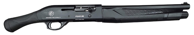 Picture of  Garaysar Ft. Myers Fear118tacsk Fear-118  12 Gauge Semi-Auto 4+1 14.50" Tactical Skull Barrel/Rec, Black Polymer Forend & Birdshead Style Grip