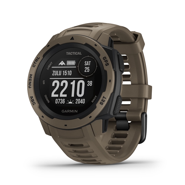 Picture of Garmin 0100206471 Instinct Tactical Edition Watch Coyote Tan