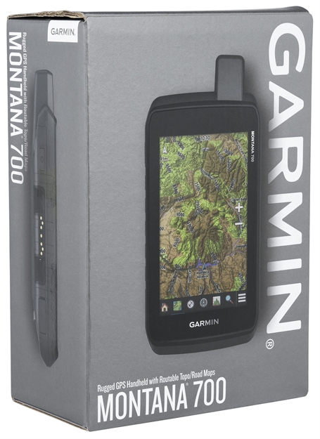 Picture of Garmin 0100213300 Montana 700  Handheld Gps Black Rechargeable Li-Ion Bluetooth/Ant+
