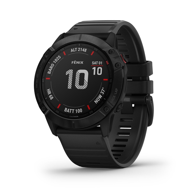 Picture of Garmin 0100215700 Fenix 6X Sapphire Watch Black Iphone/Android