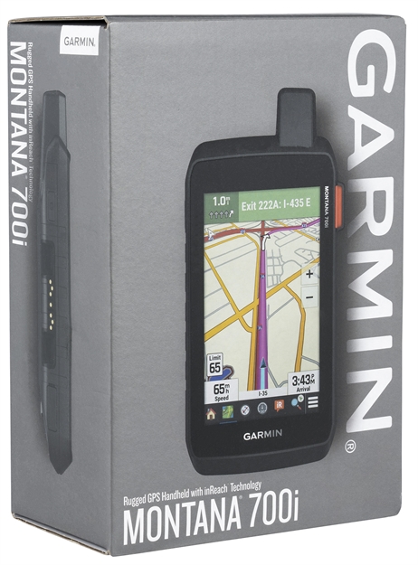Picture of Garmin 0100234710 Montana 700I  Handheld Gps With Inreach Black Rechargeable Li-Ion Bluetooth/Ant+