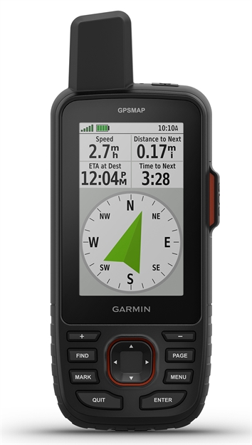 Picture of  Garmin 0100281200 Gpsmap 67I Communication/Sos/Maps 16Gb Memory Black 3" Transflective Color Tft Display, Compatible W/Garmin Explore App & Garmin Connect Mobile