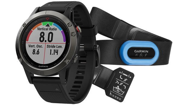 Picture of Garmin Fenix 5 Slate Gray W/ Black 010-01688-30